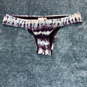 NWOT Hobie Purple and Blue Tie Dye Bikini Bottom Size Large